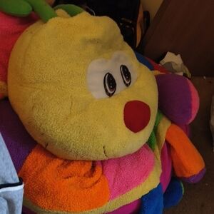 Colorful Plush Caterpillar Toy